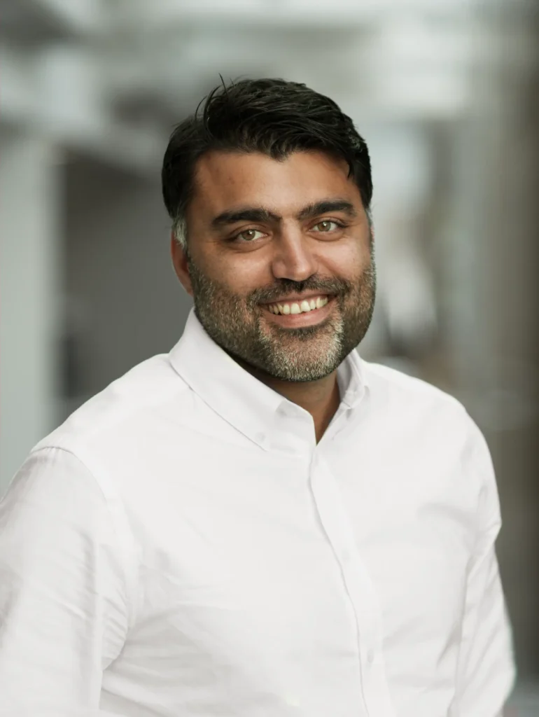 personalporträtt på en man