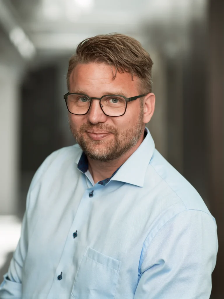 personalporträtt på en man