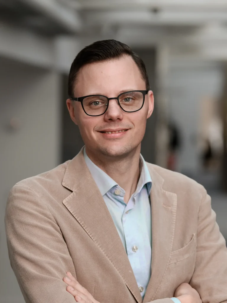 personalporträtt på en man